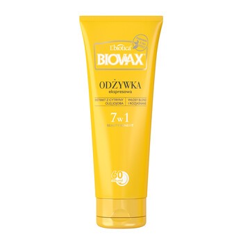 biovax odżywka do włosów blond