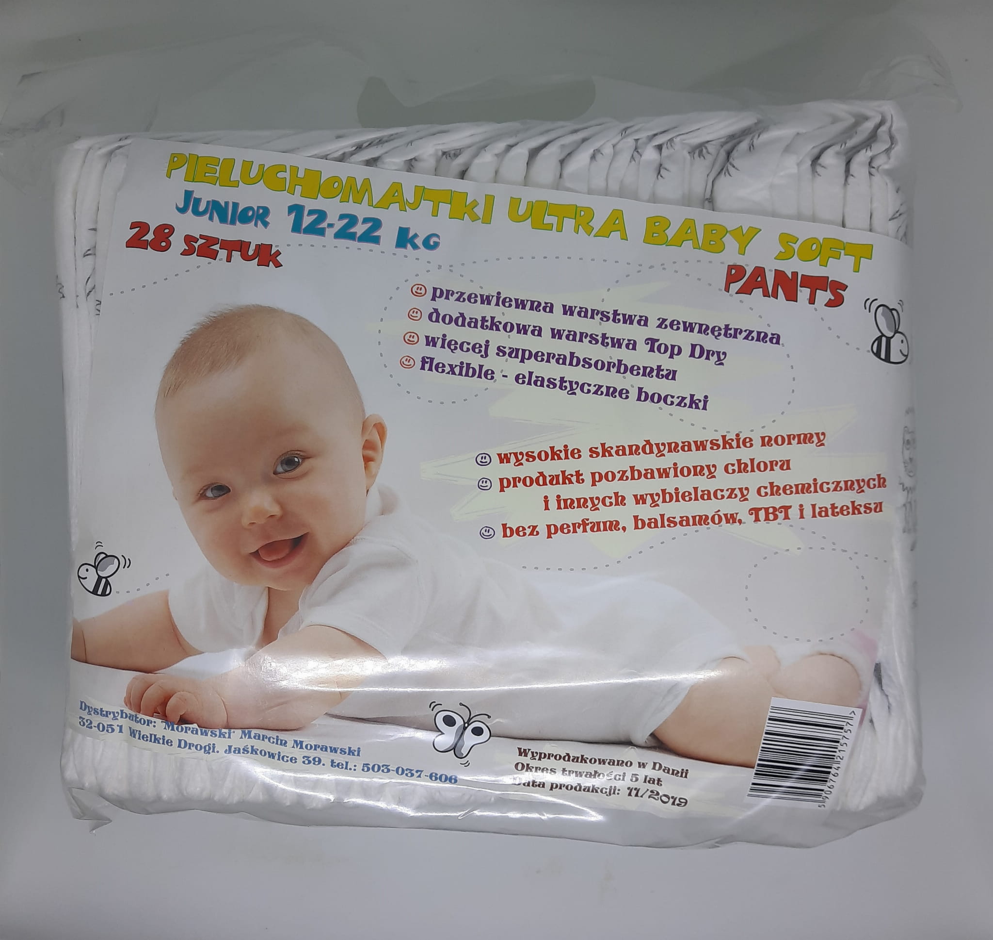 ultra baby soft pieluchomajtki