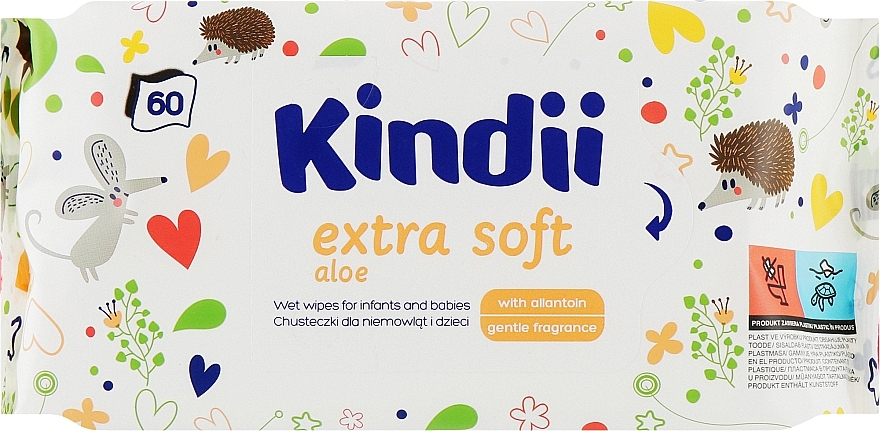 chusteczki nawilżane kindii new baby care