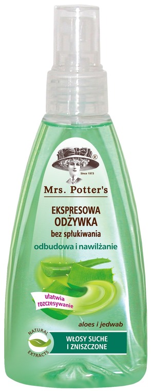 mrs potters odżywka do włosów w sprayu 200ml aloes