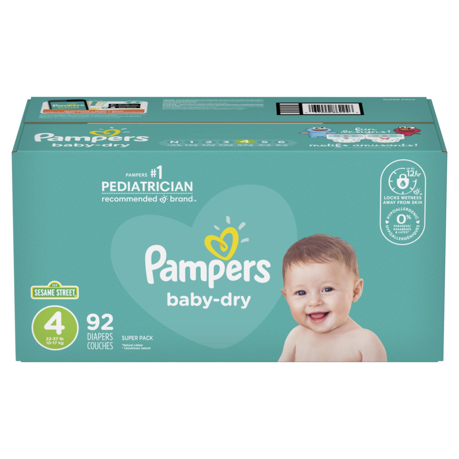 pampers dry 4