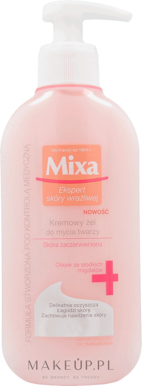 mixa płyn do mycia twarzy