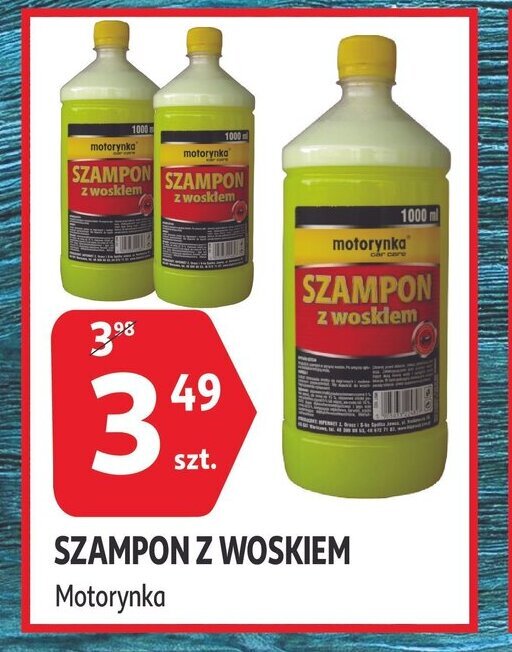 auchan szampon z woskiem