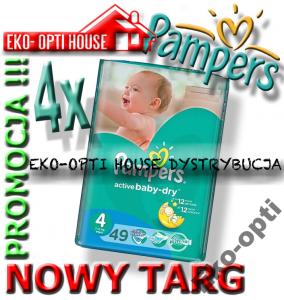 pampers 4 196 szt