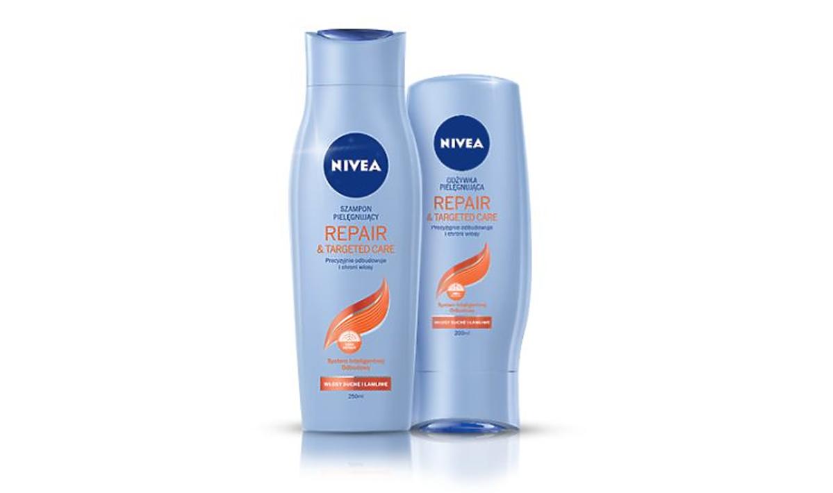 szampon do włosów nivea targeted care