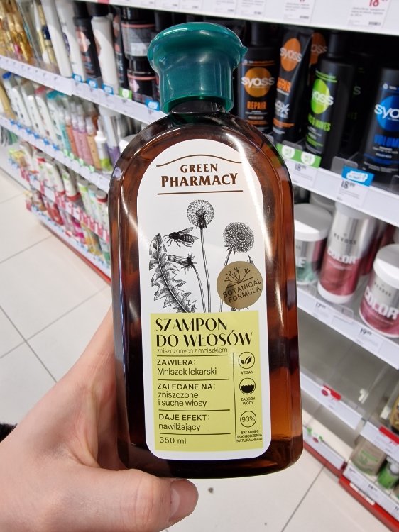 szampon na suche wlosy greenpharmacy