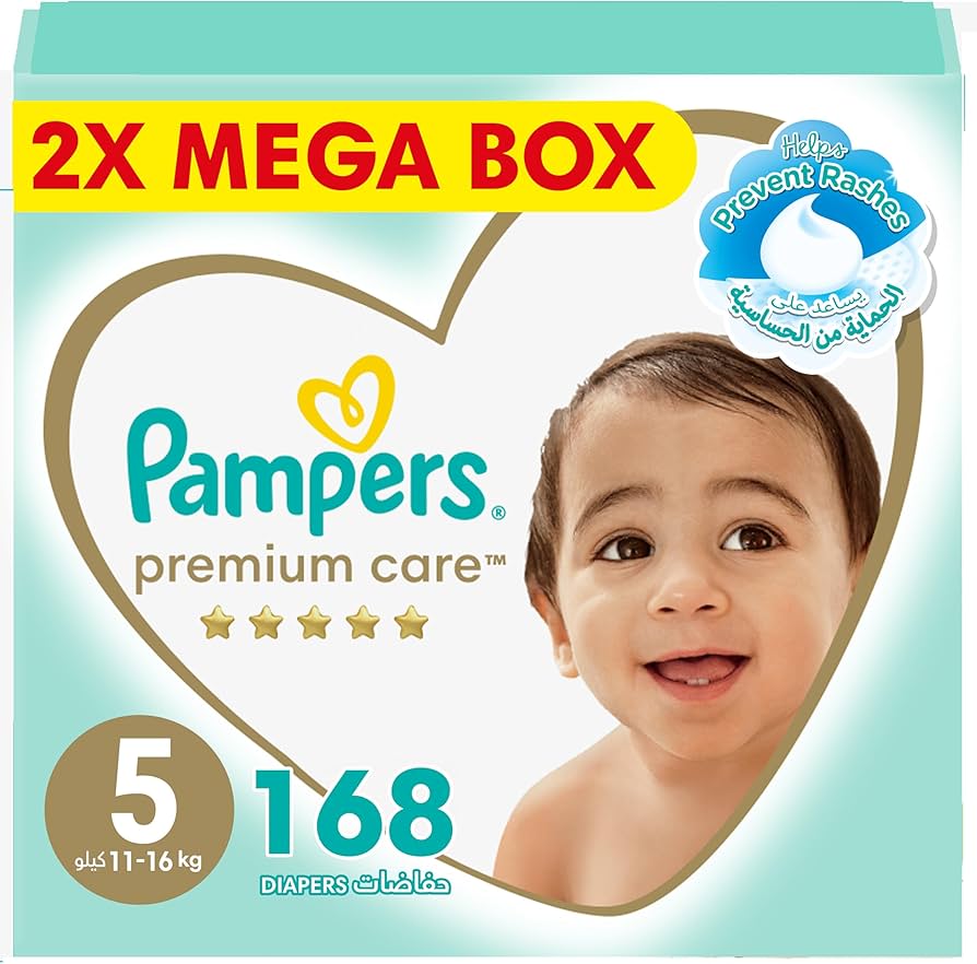 pampers premium care 5 box