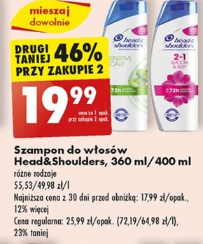 biedronka szampon head&shoulders