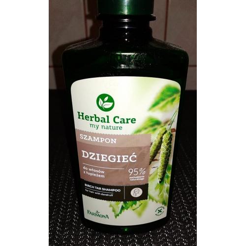 farmona herbal care szampon dziegieć 330ml skład