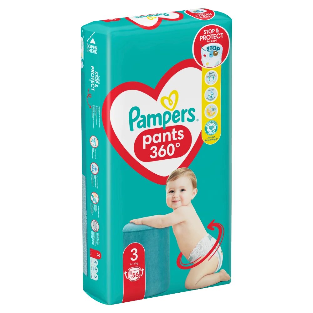 pampers pans 3 56 szt