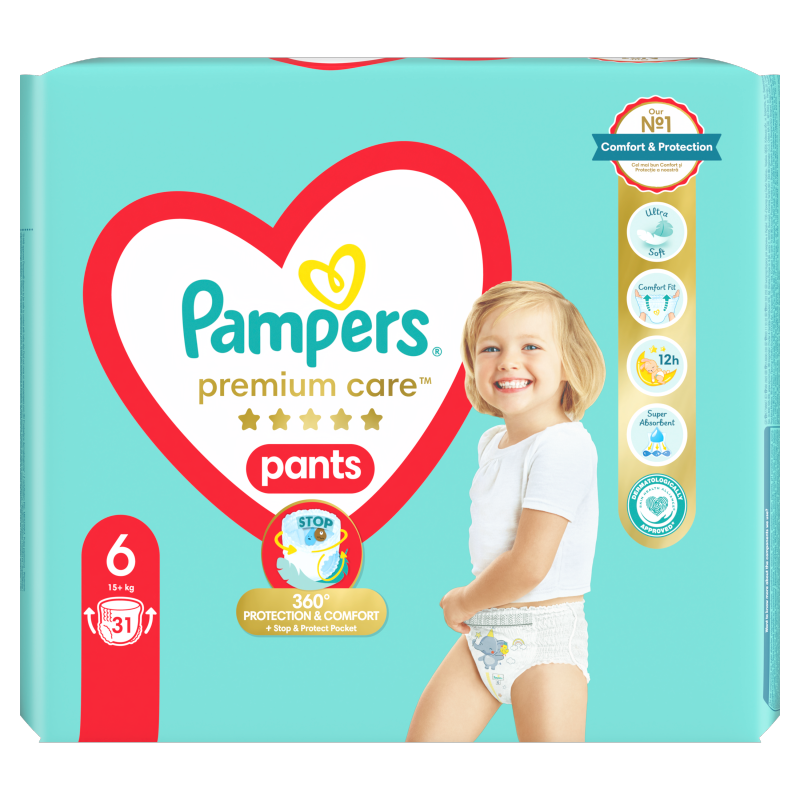 pampers pants właściwości