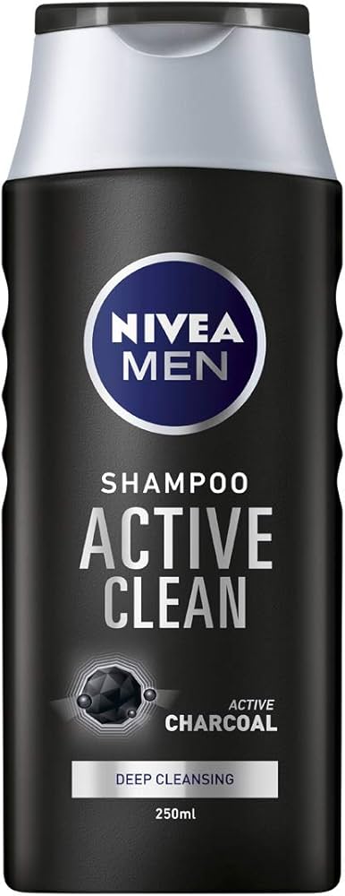 nivea men active clean szampon z węglem aktywnym