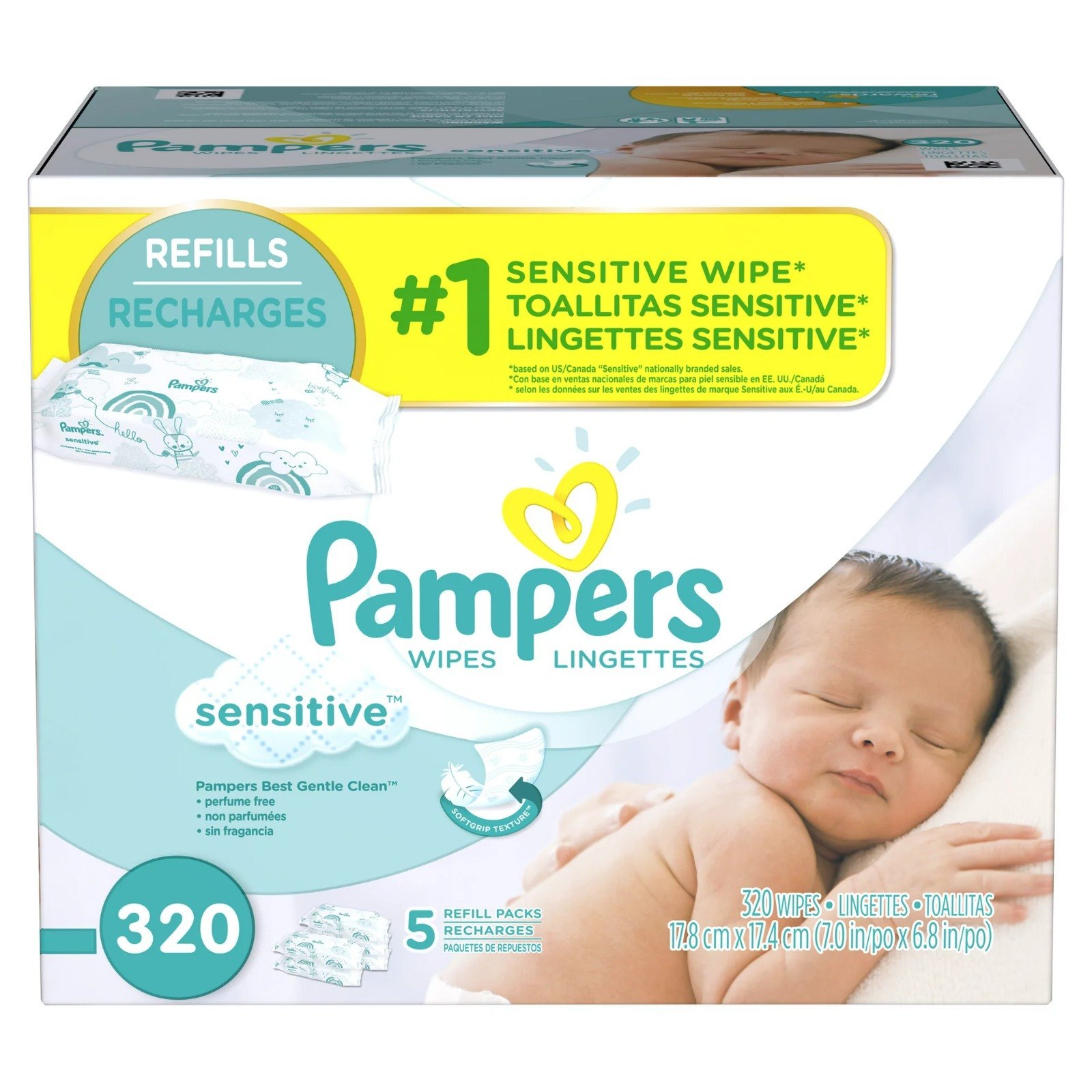 pampers seneitive skld