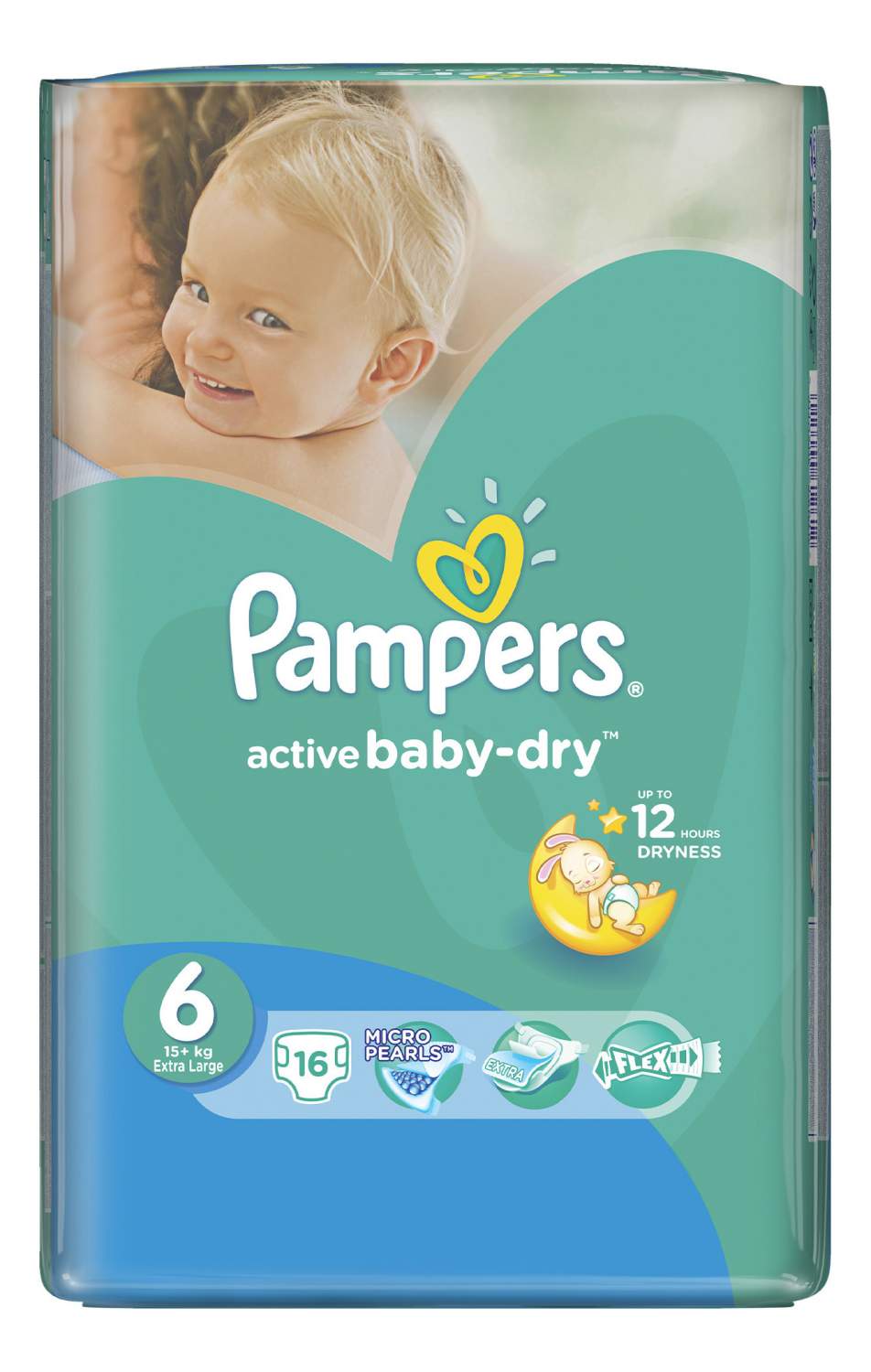 pampers baby active dry 6