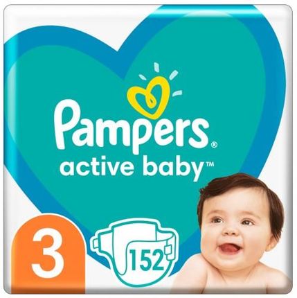 pampers active baby 5 pieluchy pieluszki 156szt