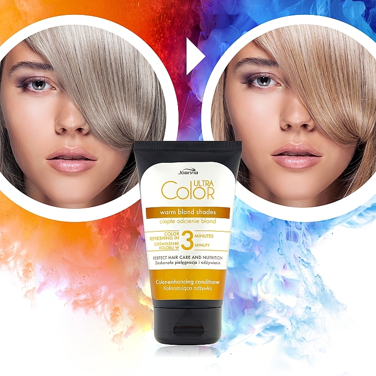 szampon joanna ultra color system do włosów blond efekt