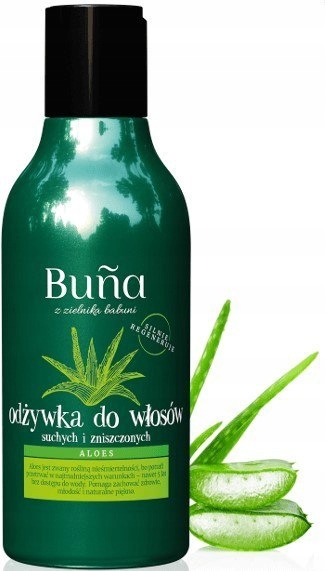 buna aloes odżywka nawilżająca do włosów suchych i zniszczonych 180ml