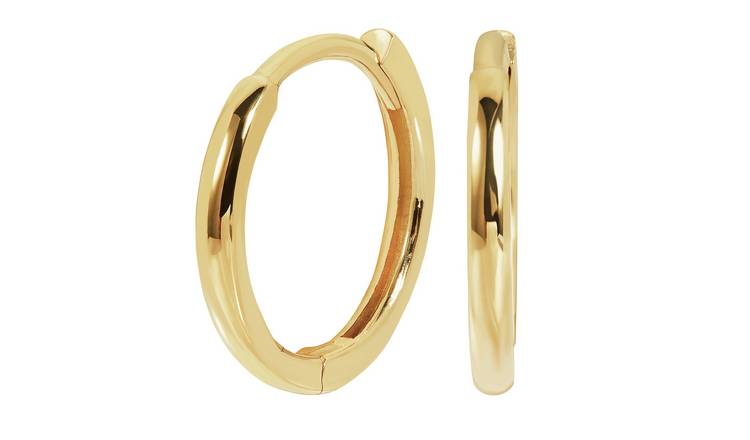 huggie earrings gold uk