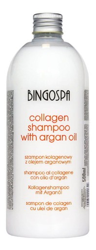 bingospa szampon kolagenowy do włosów 500ml