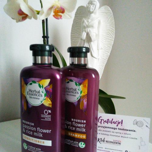 odżywka do włosów herbal essences odżywcza passiflora i mleko ryżowe