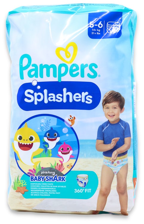 pampers splashers 5 6