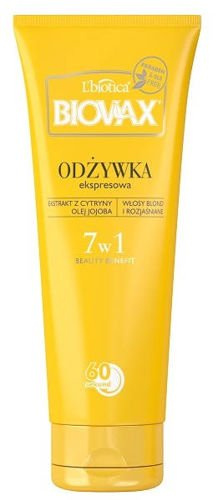 biovax do włosów blond bb odżywka 200 ml