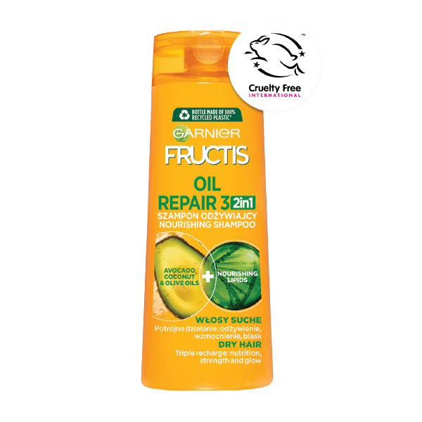 skład szampon garnier fructis oil repair 3