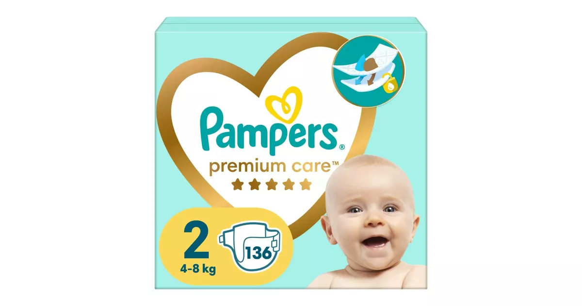 pampers premium care pieluchy rozmiar 5 136