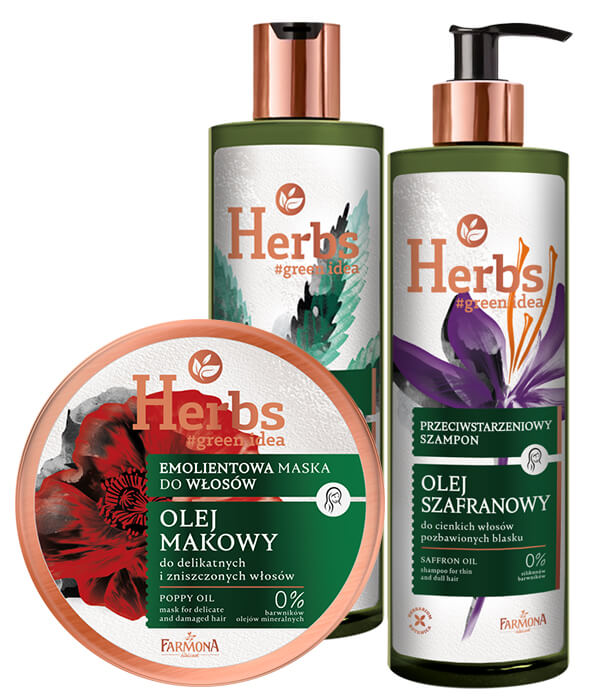 farmona herbs szampon micelarny z wyciągiem z bursztynu