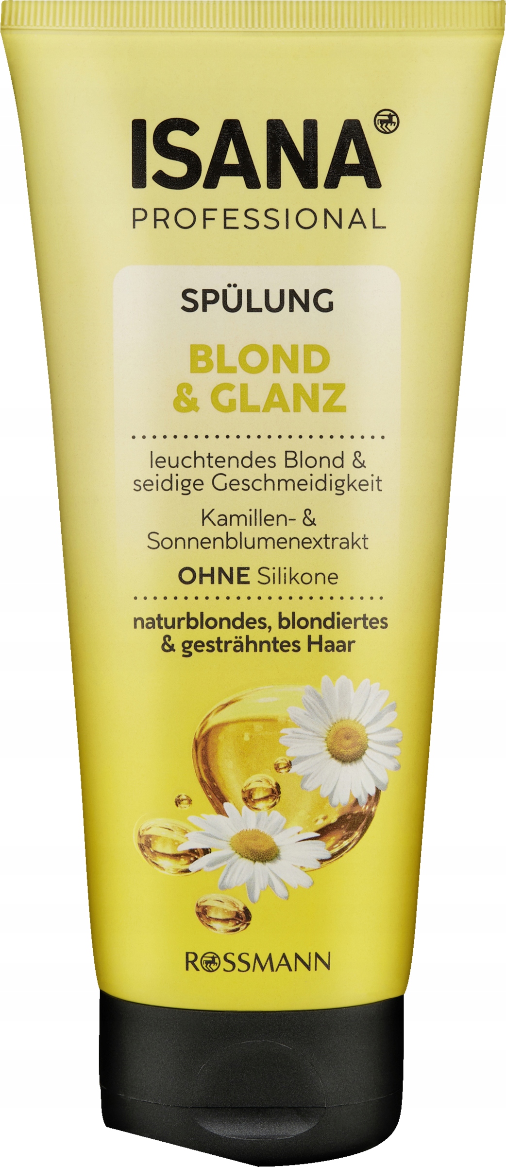 isana professional odżywka do włosów połysk koloru blond 200ml opinie