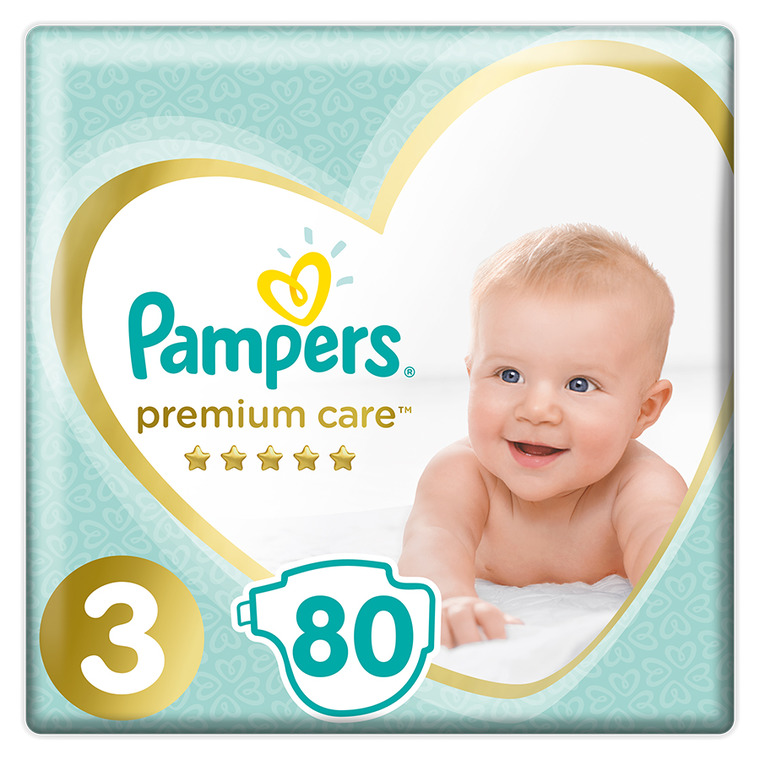 pampers 3 80 szt