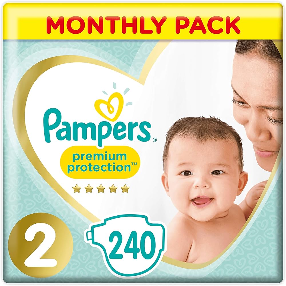 pampers monthly pack size 2