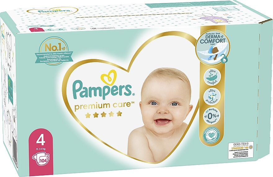 pampers premium care 4 204