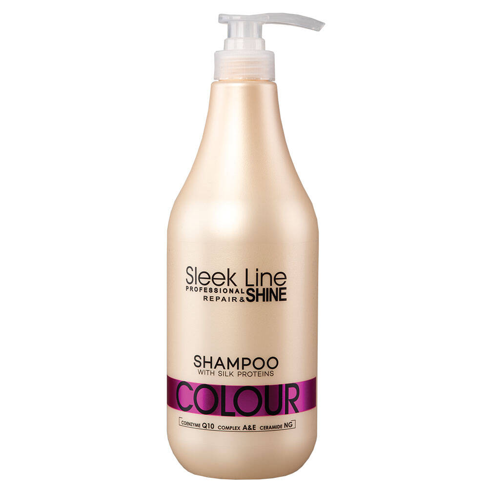 stapiz sleek line colour szampon farbowane 1000ml wizaz