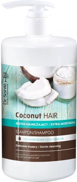 dr sante coconut hair ekstra nawilżający szampon do włosów 250ml