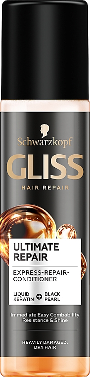 gliss kur hair repair odżywka ekspresowa do włosów ultimate color