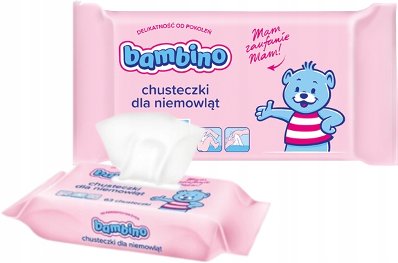 bambino chusteczki nawilżane dla niemowląt