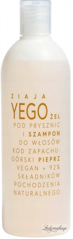 ziaja yego szampon skład