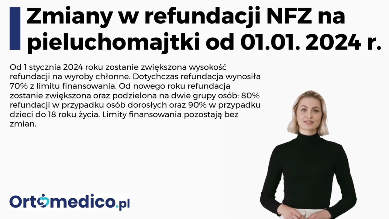 czy pieluchomajtki są refundowane przez nfz