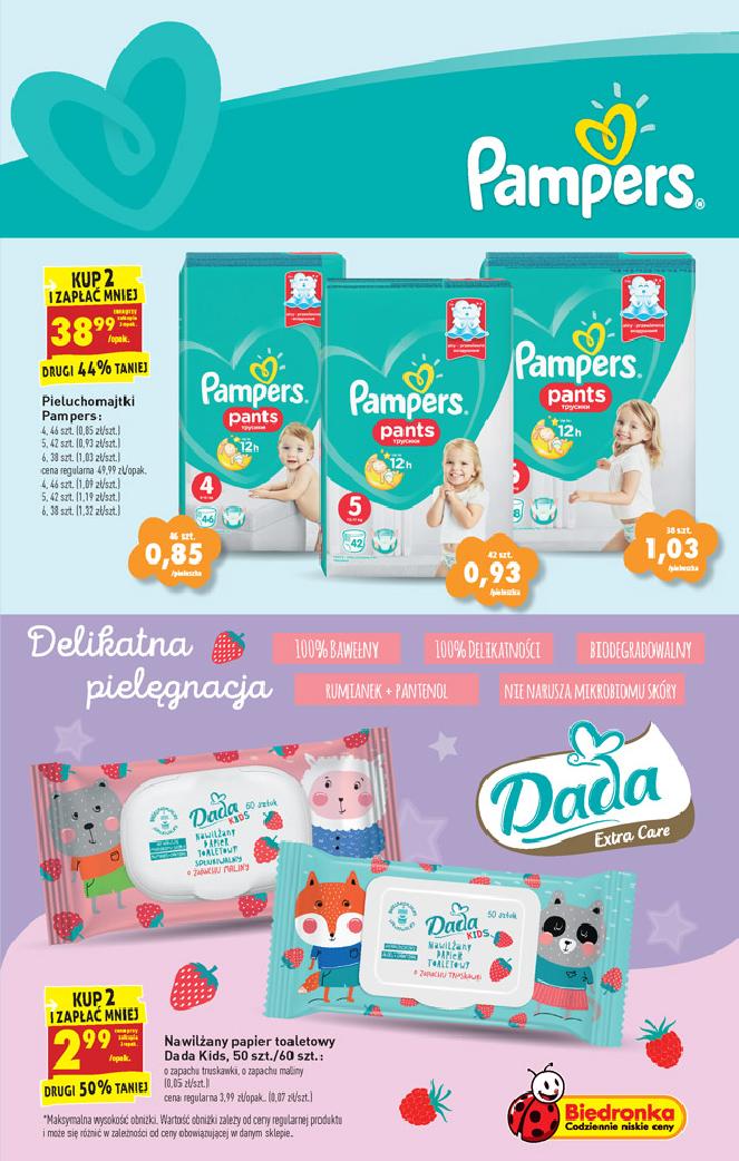 k pampers biedronka