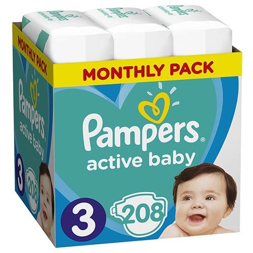 pampers active baby 1 208