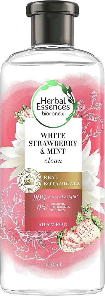 herbal essences szampon do włosów clean white strawberry sweetmint 400ml