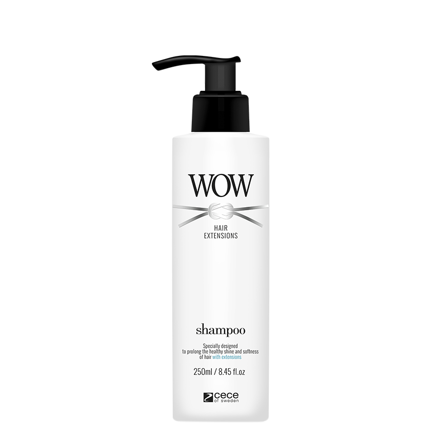 cece wow hair extensions szampon do włosów przedłużanych 250ml