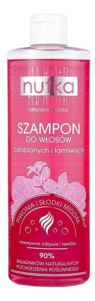 szampon do włosów 222ml piwonia i słodki migdał