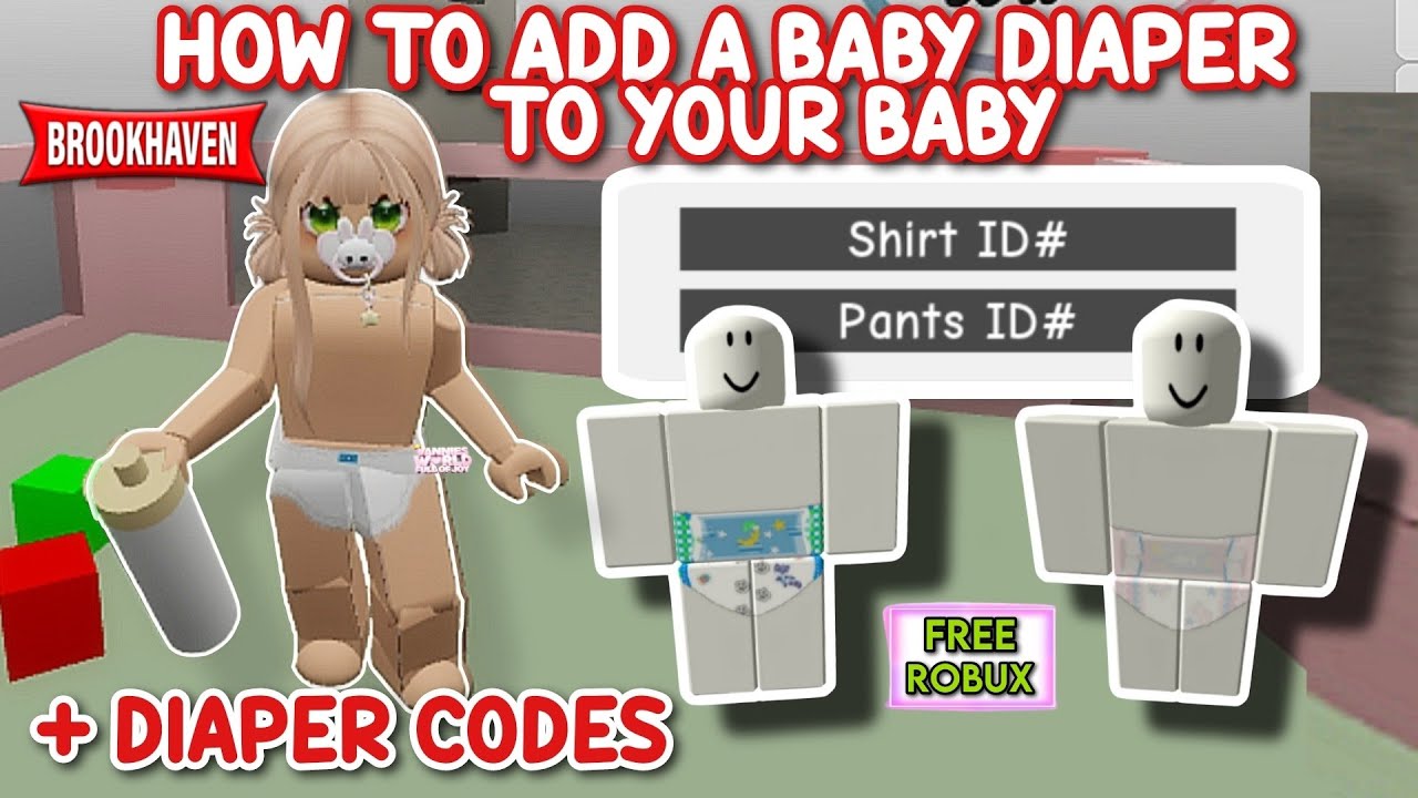 roblox pampers