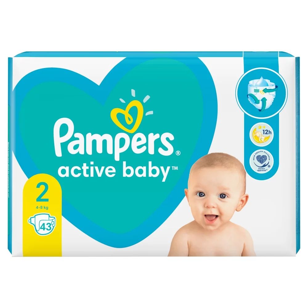 pampers active baby odparzenia