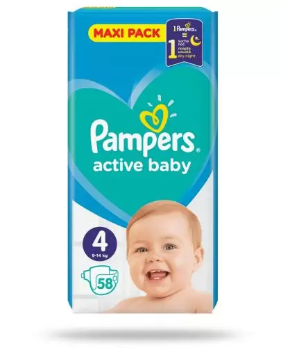 pampers diapers skład