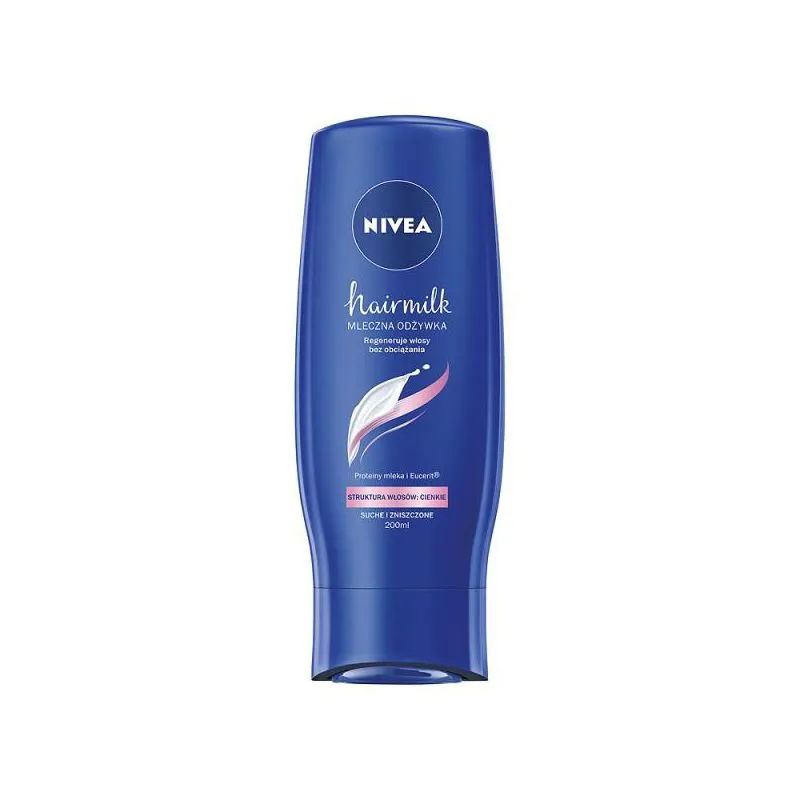 nivea hair milk odżywka do włosów cienkich