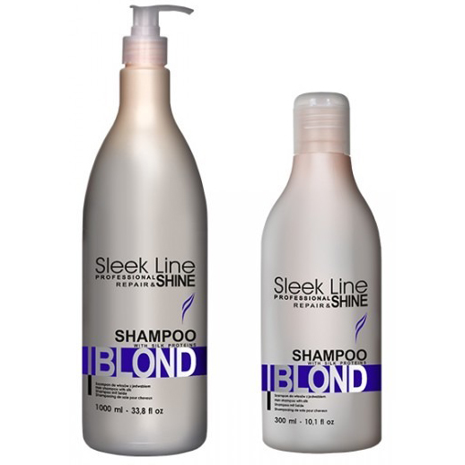 szampon sleek line blond wizaz