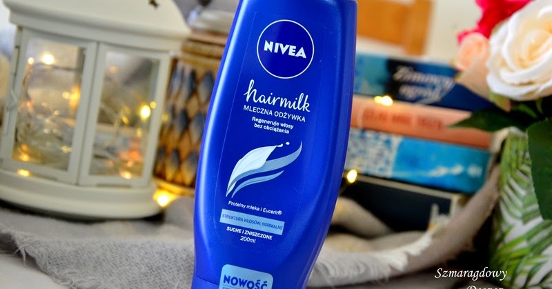 nivea hairmilk mleczna odżywka do włosów normalnych suchych i zniszczonych